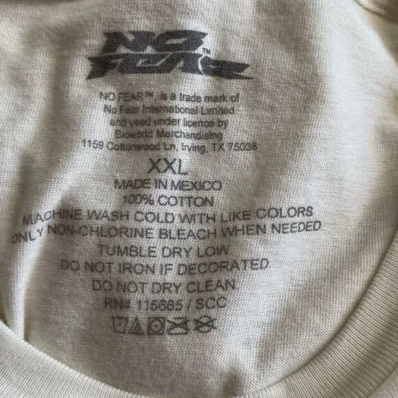 NWT No Fear Vintage Gargoyle Graphic S/S Tee 100% Cotton Men’s Size XXL - Picture 6 of 8